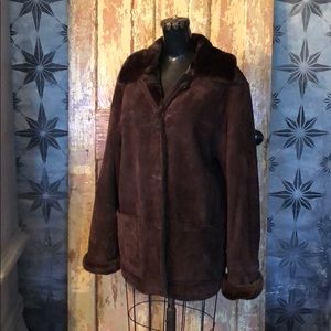 Stunning Dennis Basso suede jacket